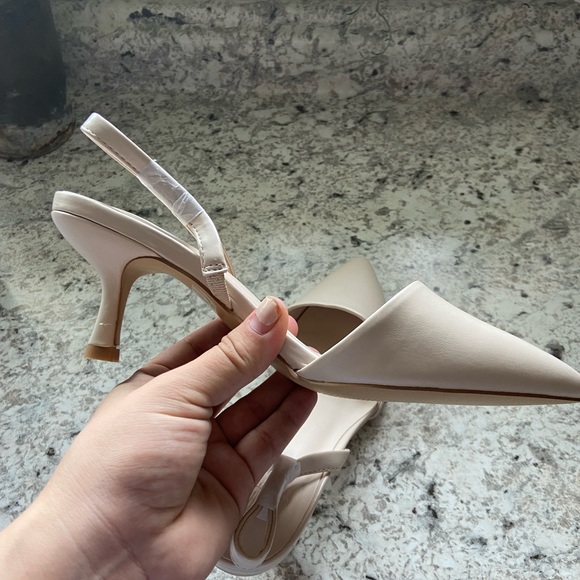 Halston Heritage Shoes - Halston Nude Short Heel
